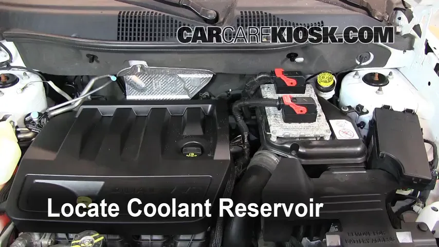 2011 Jeep Compass 2.4L 4 Cyl. Coolant (Antifreeze) Fix Leaks